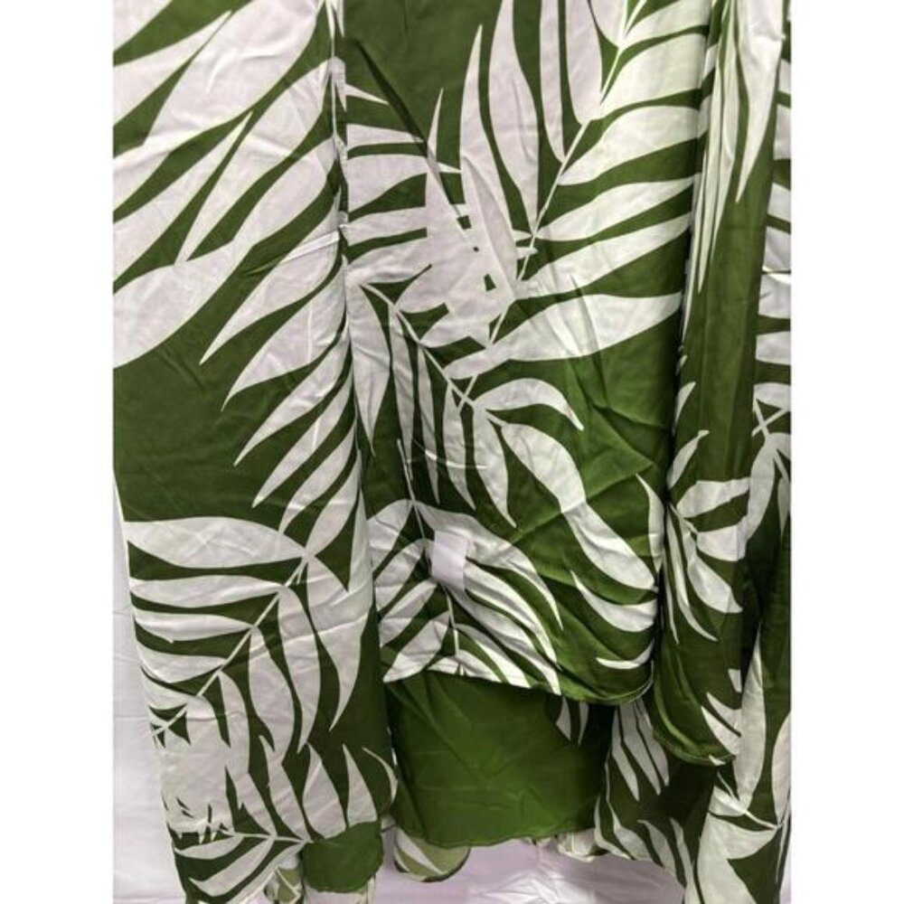 Hutch Finn Midi Green Graphic Dress Size XL with fabric snags - Picture 8 of 8